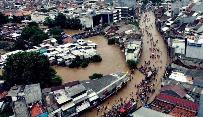 Banjir Jakarta  Kerugian Ekonomi Capai Rp 1 Triliun