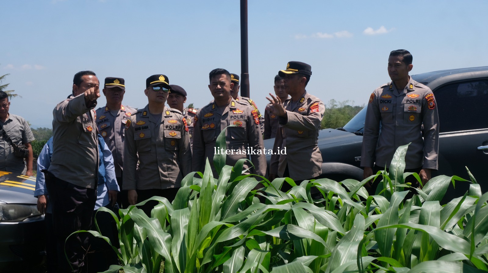 Tim Gugus Ketahanan Pangan Polres Majalengka Terima Kunjungan Supervisi dari Polda Jabar