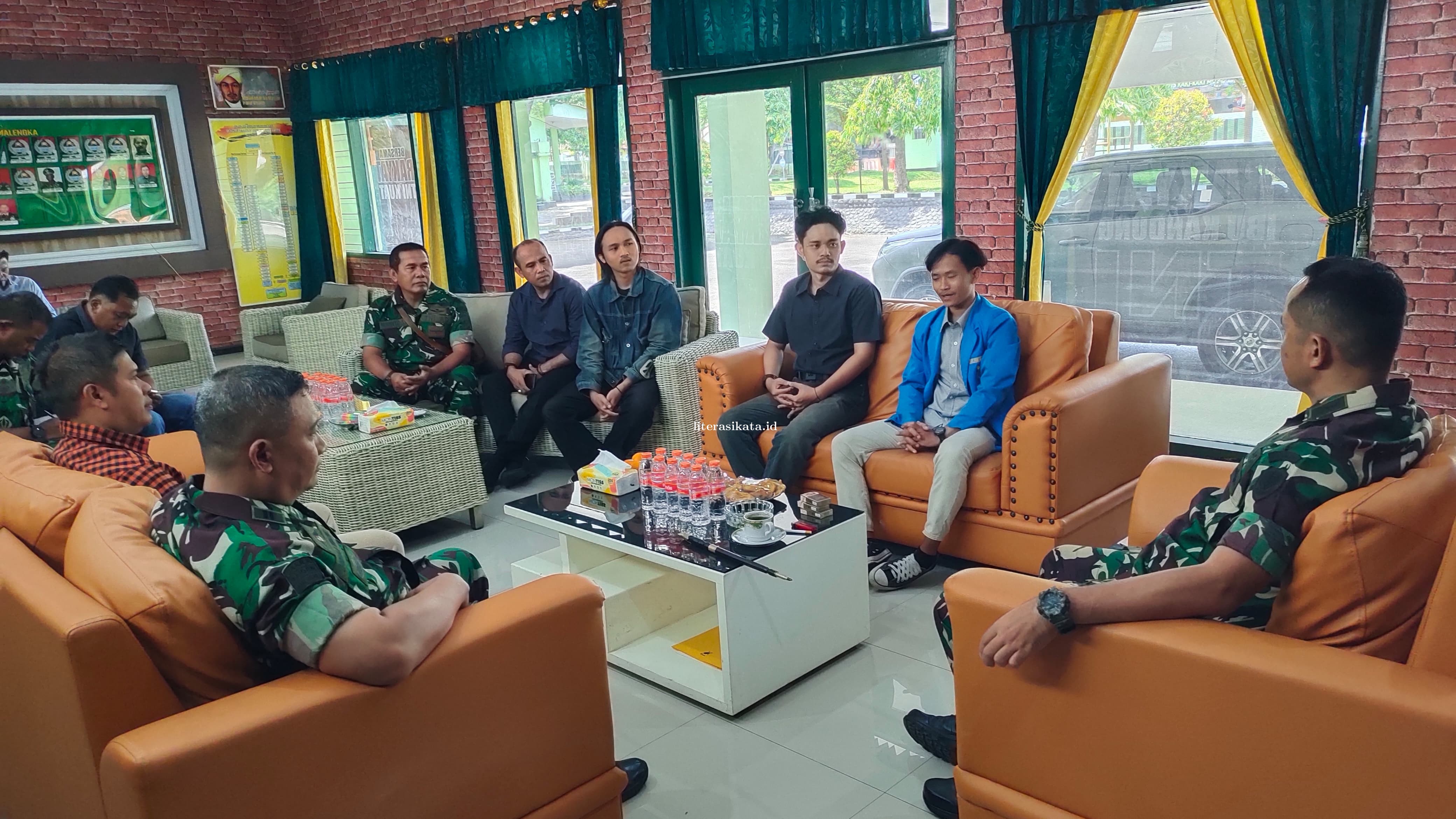 Dandim 0617/Majalengka Gelar Silaturahmi dengan Pengurus PC PMII