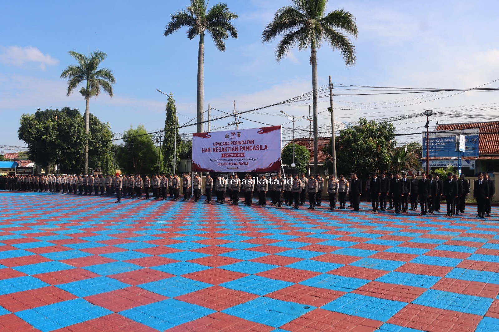 Kapolres Majalengka Pimpin Upacara Peringatan Hari Kesaktian Pancasila