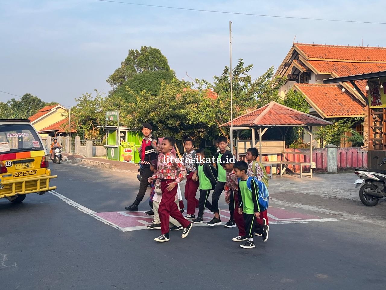 Wujudkan Pelayanan Prima, Sat Samapta Polres Majalengka Gelar Pengaturan Pagi