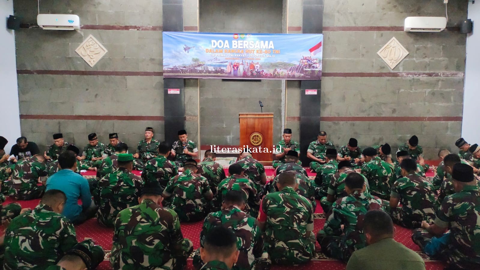 Doa Bersama Warnai Peringatan HUT ke-80 TNI di Kodim 0617/Majalengka