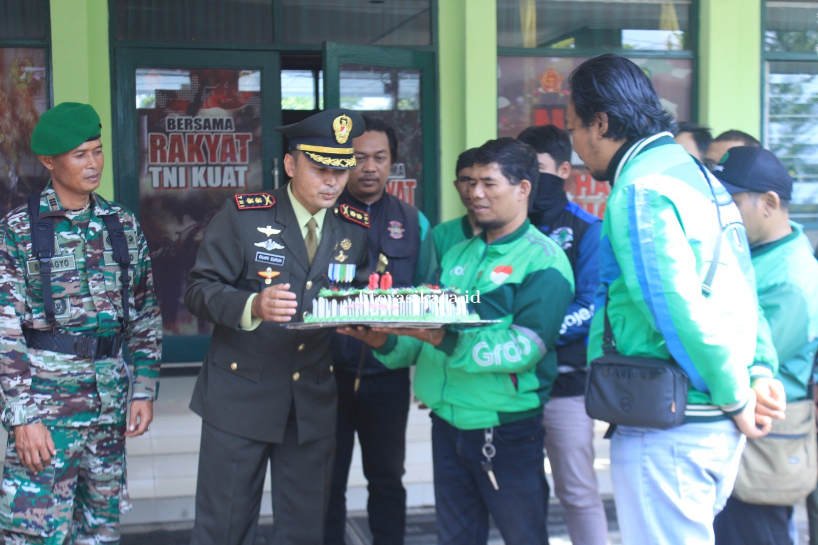 Sejumlah Driver Ojol Datangi Makodim Majalengka, Begini Respons Dandim 0617