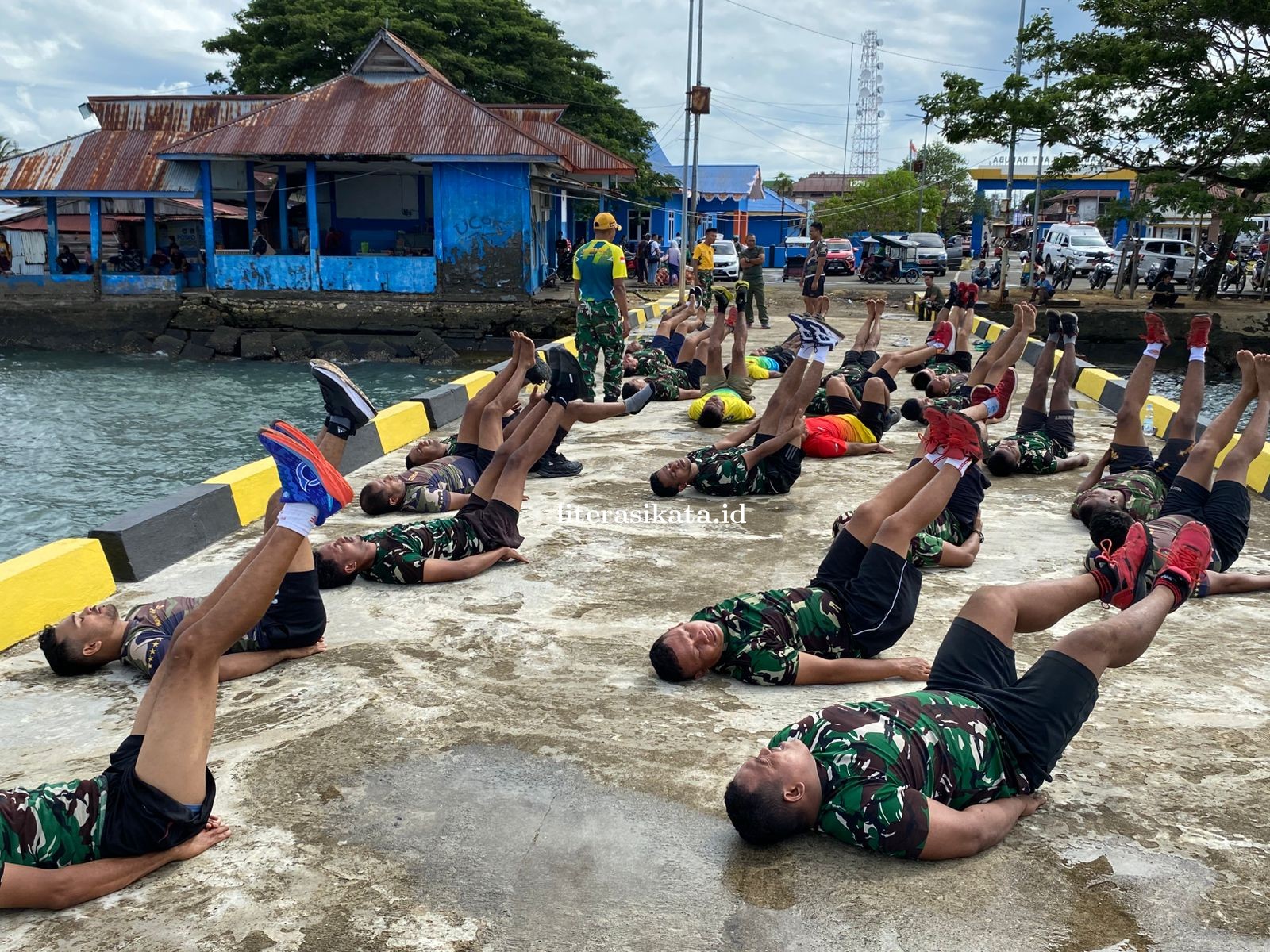Personil Kodim 1514/Morotai Laksanakan Garjas Periodik dan UKP hari ke Dua